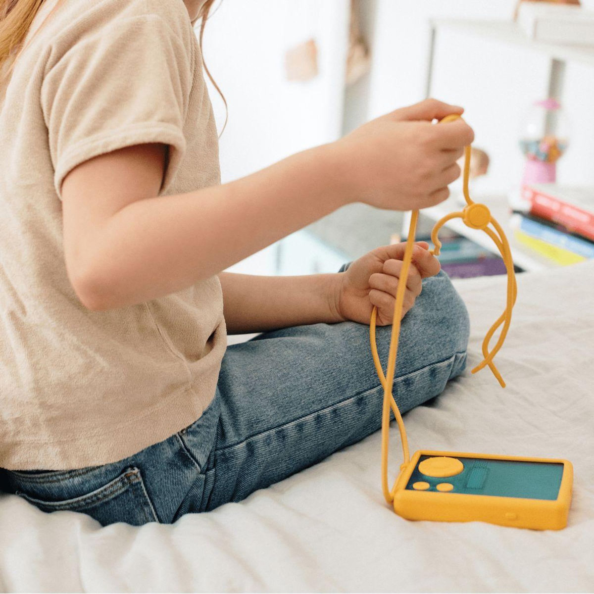 Lunii Coque de protection jaune pour FLAM