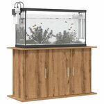VIDAXL Support d aquarium chêne artisanal 101x41x58 cm bois ingénierie
