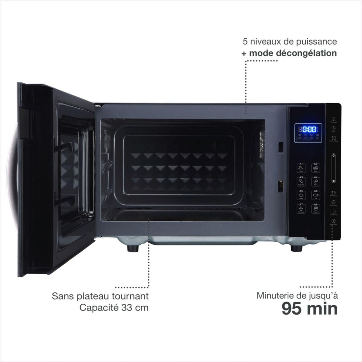 ESSENTIEL B Micro ondes EM254SP 25L