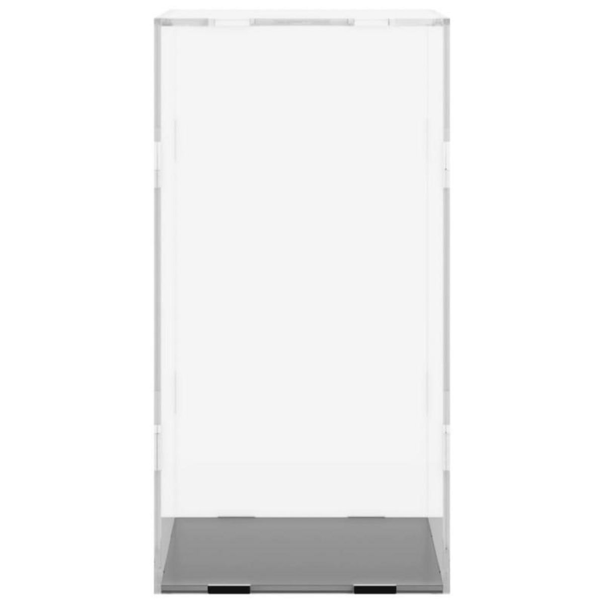 VIDAXL Boîte d affichage transparente 22x18x35 cm acrylique