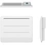 Voir la diapositive 2 : KALIA Radiateur électrique à inertie sèche 1000w blanc - bat-ht10pma2
