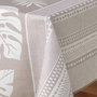 Voir la diapositive 2 : Paris Prix Nappe Antitache Imprimé  Ambrine  150x240cm Naturel