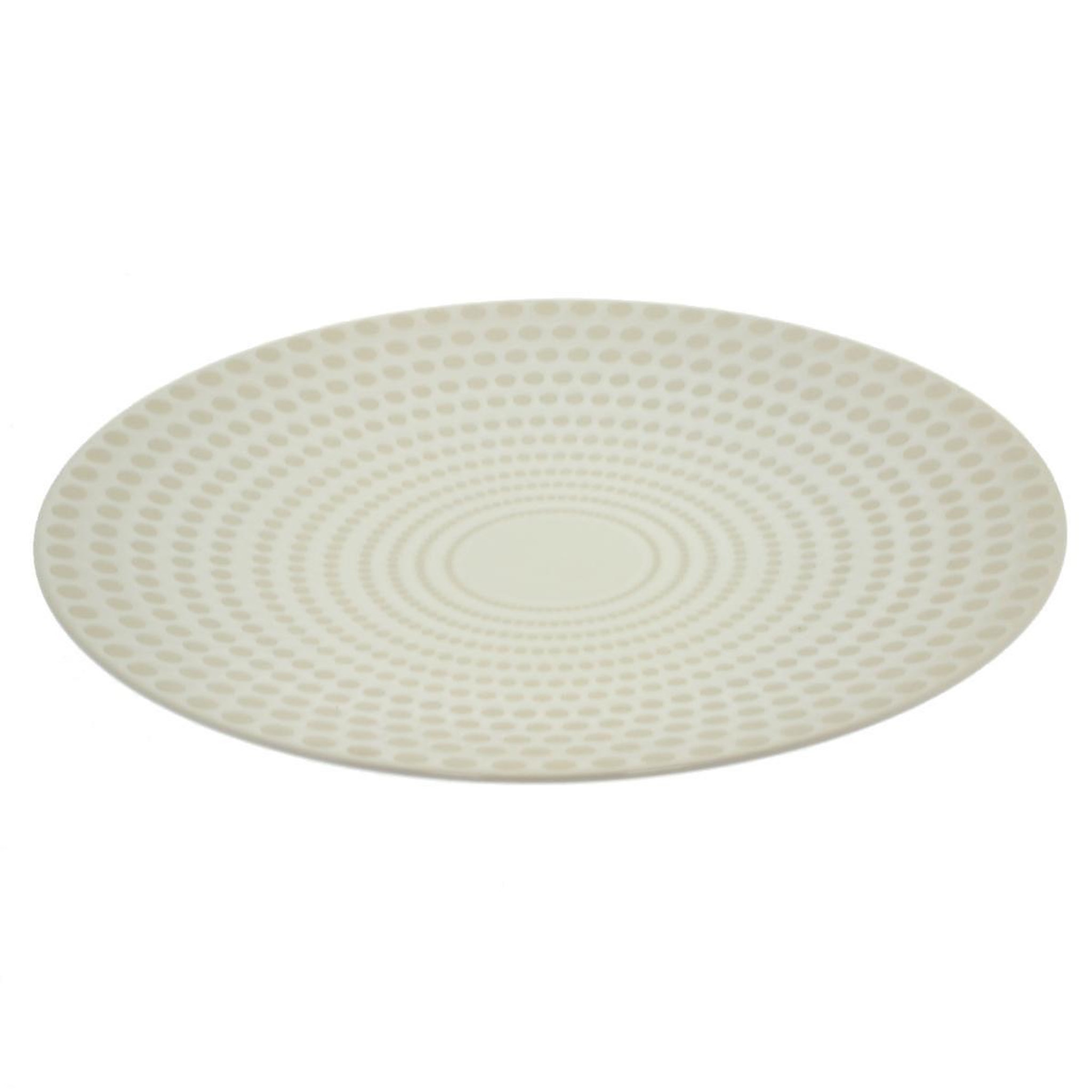 Voir la diapositive 2 : SECRET DE GOURMET Lot de 6 assiettes plates  galaxy  27cm blanc