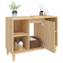 Voir la diapositive 5 : VIDAXL Meuble d'evier chene sonoma 80x33x60 cm bois d'ingenierie