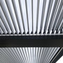 Voir la diapositive 6 : CONCEPT USINE Pergola bioclimatique grise 3x4 m MILOS