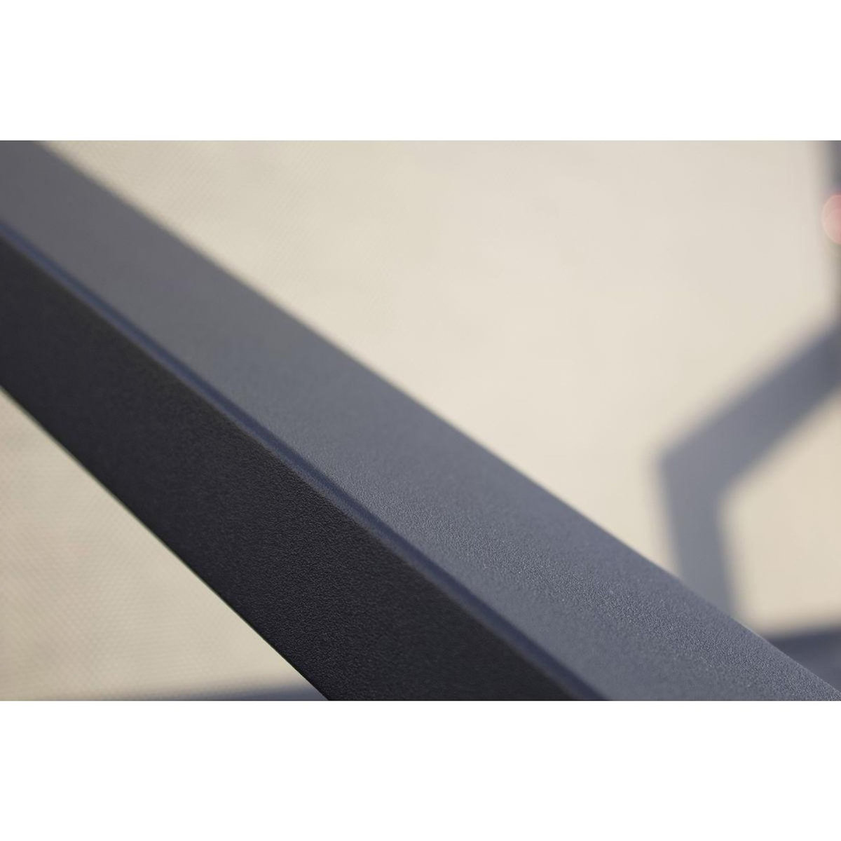 Paris Prix Lot de 2 Bains de Soleil Multi-Positions  Ibiza  210cm Gris Anthracite