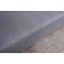 Voir la diapositive 6 : CONCEPT USINE Canapé scandinave convertible 3 places en tissu gris BERLIN