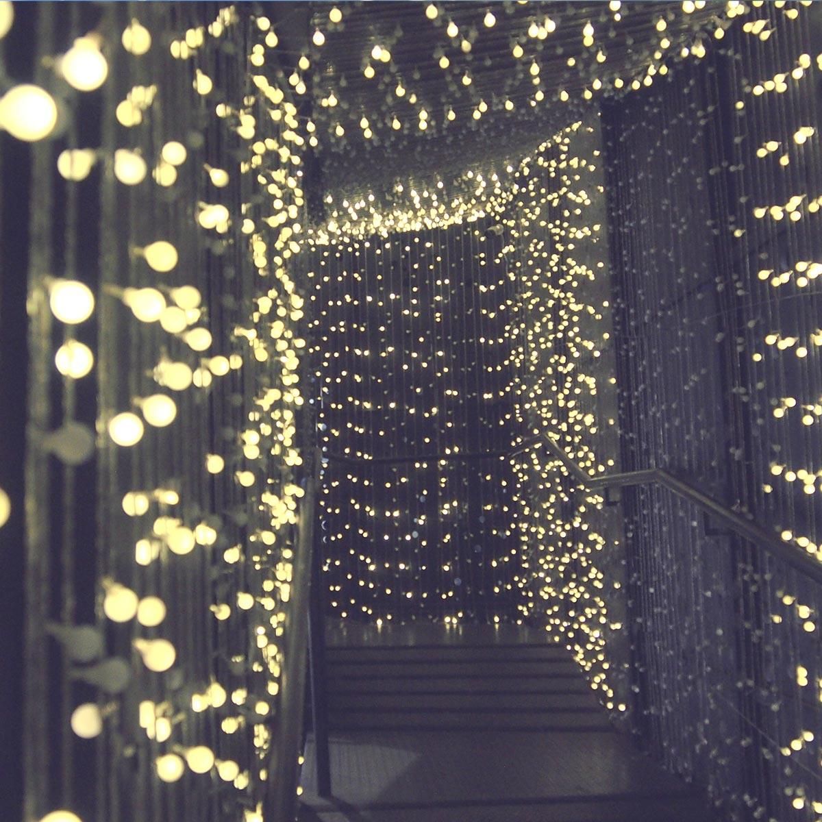 Lumisky Guirlande boules BILLY Beige Plastique 6.90M