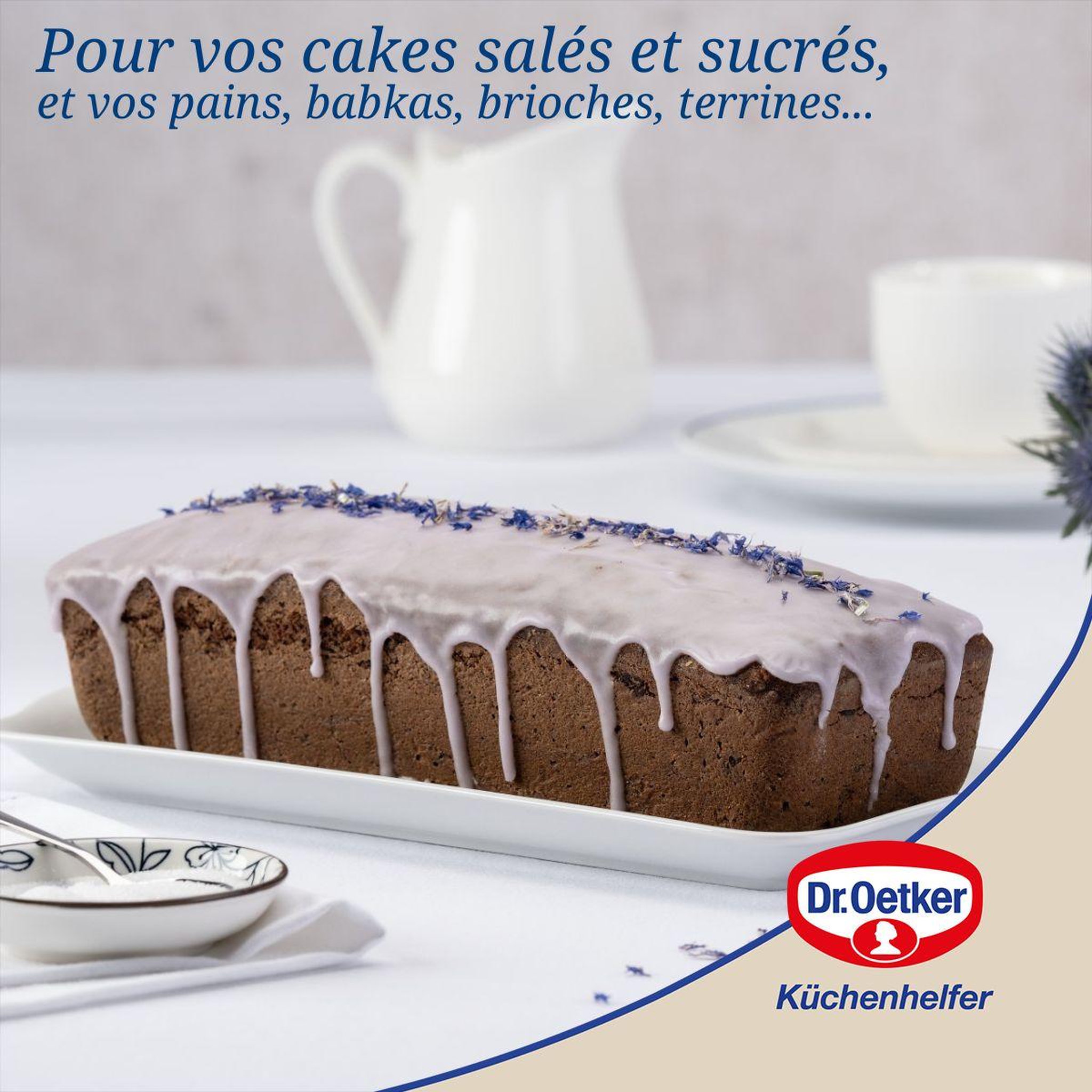 Voir la diapositive 4 : DR.OETKER Moule à cake 30 cm dr oetker back liebe