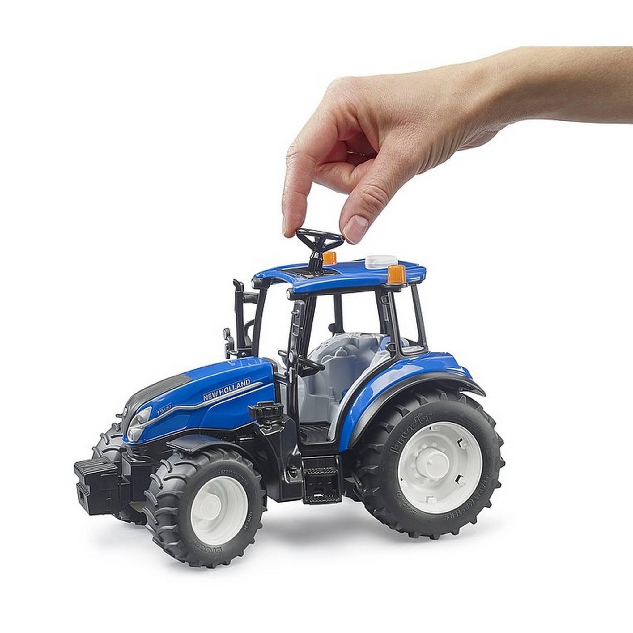Voir la diapositive 3 : Bruder Tracteur New Holland T5.120