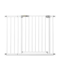 Barrière de sécurité enfant MUNCHKIN portillon semi-auto métal blanc, L.73  /79cm