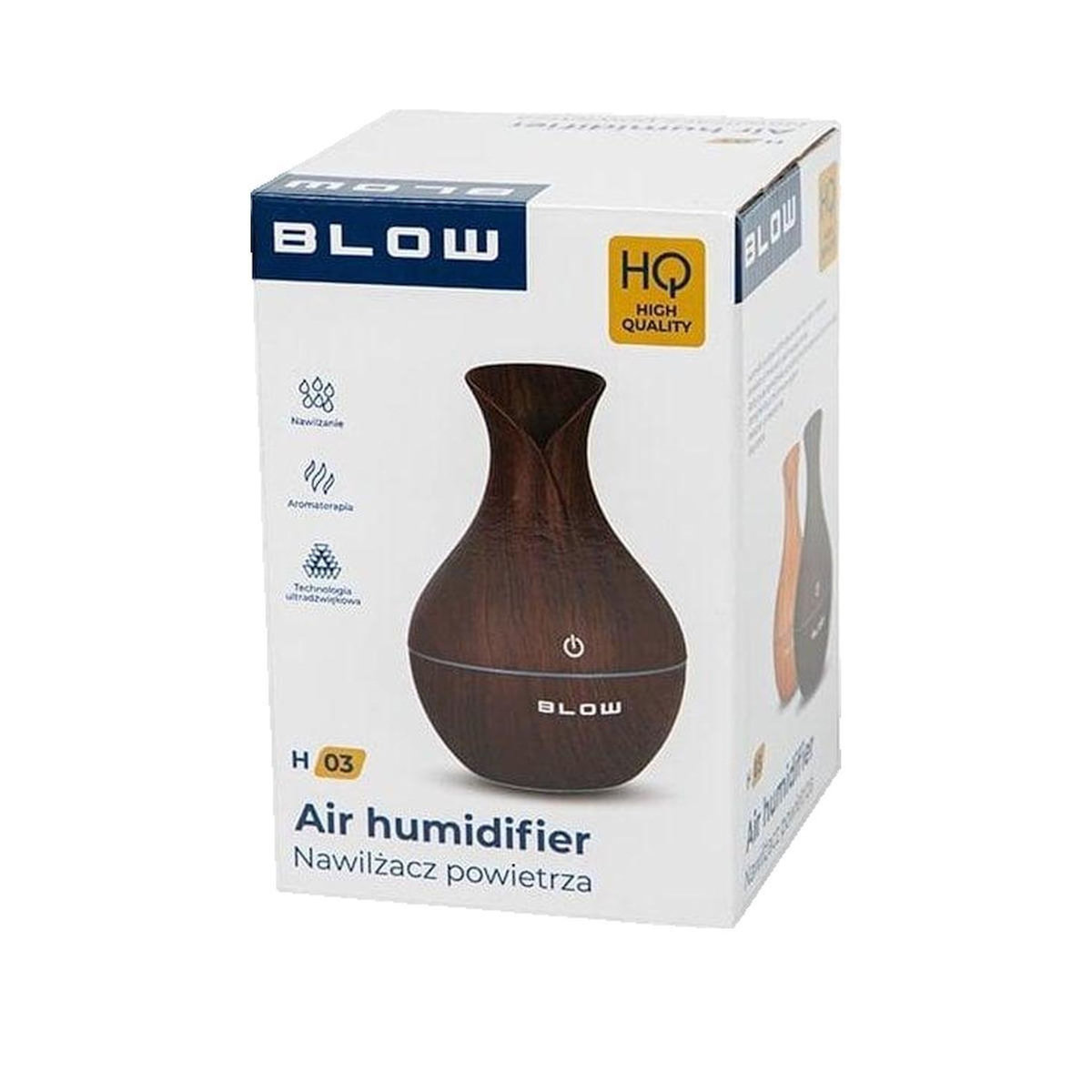 Billow Humidificateur blow Aroma bois clair