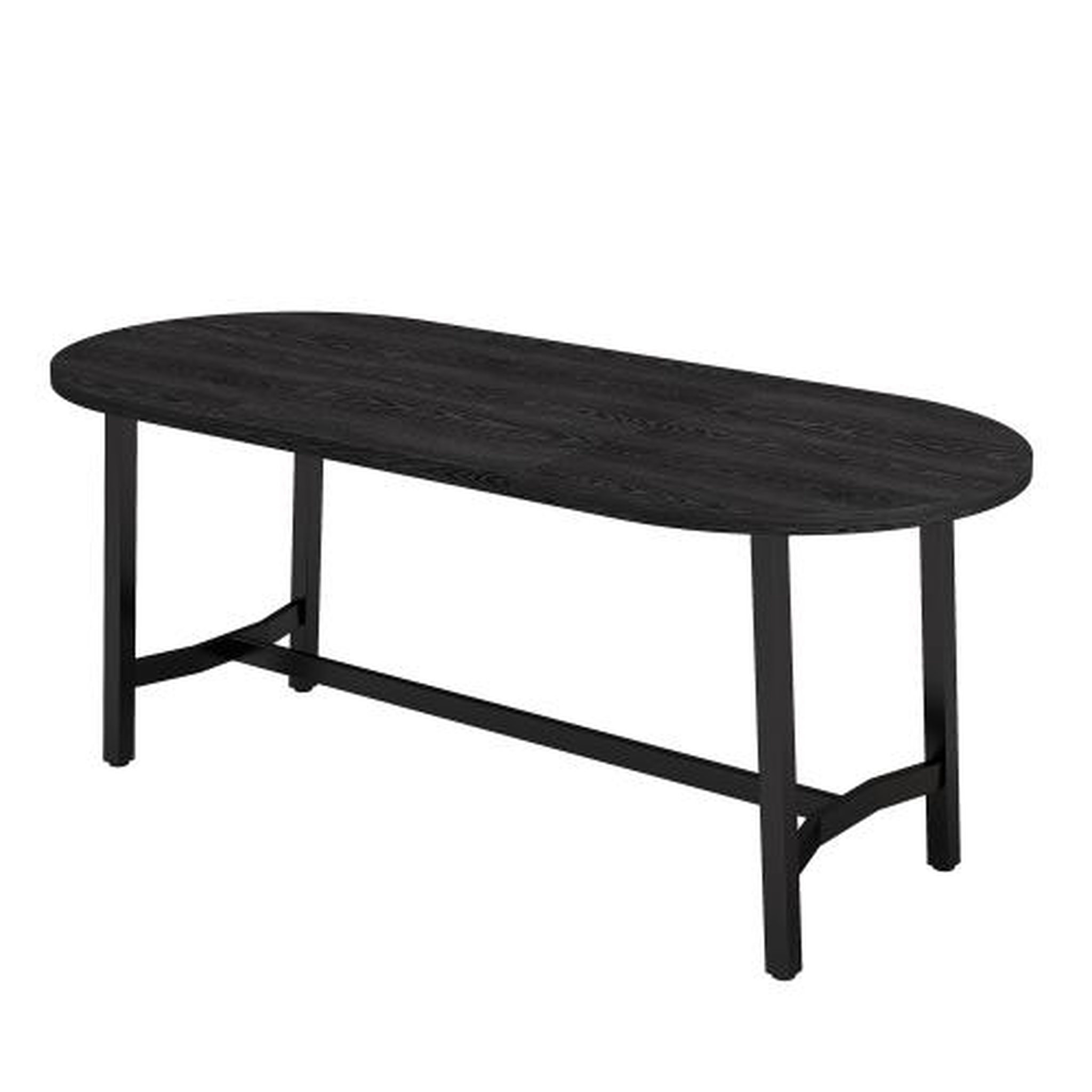 Voir la diapositive 5 : MERAX Table à manger 180x80 cm pour 6-8 personnes avec pieds en métal