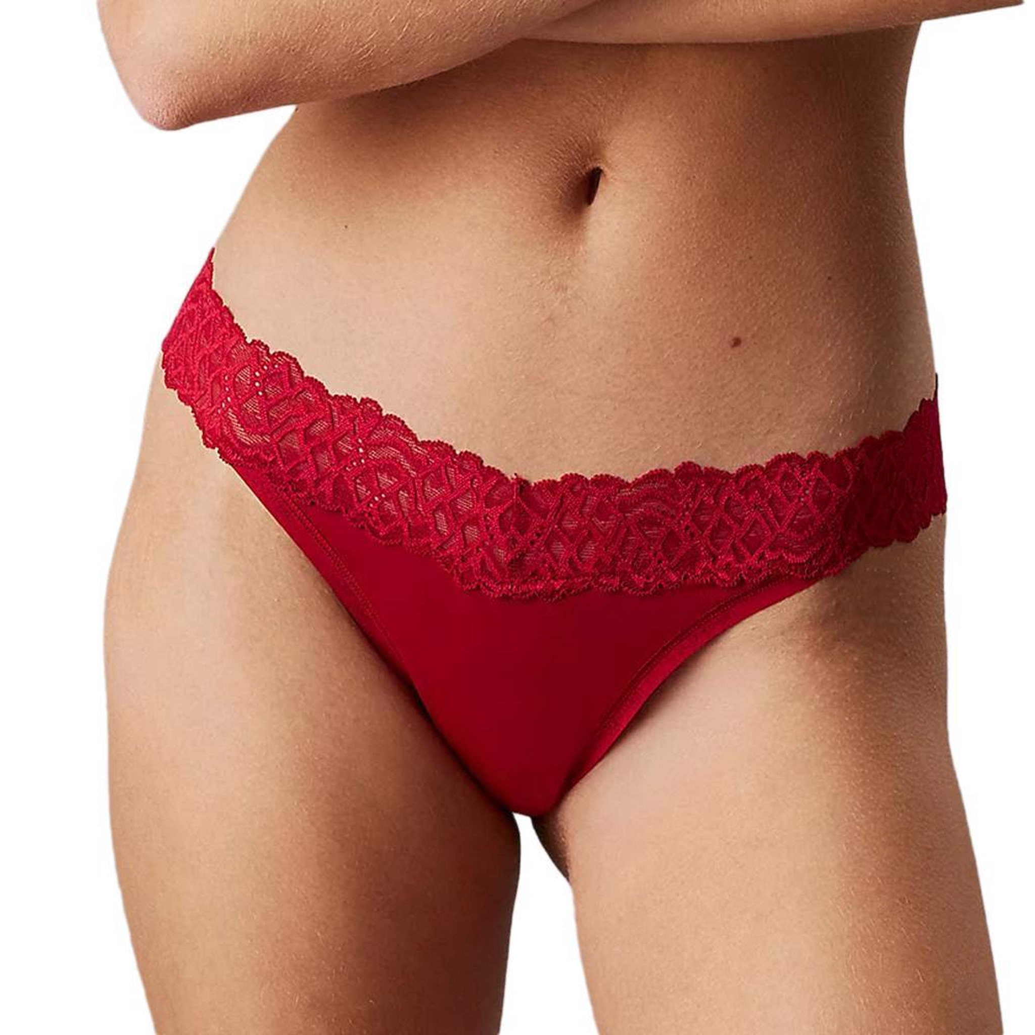 Voir la diapositive 1 : CALVIN KLEIN JEANS String Rouge Femme Calvin Klein Jeans Thong