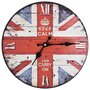 Voir la diapositive 2 : VIDAXL Horloge murale vintage Royaume-Uni 30 cm