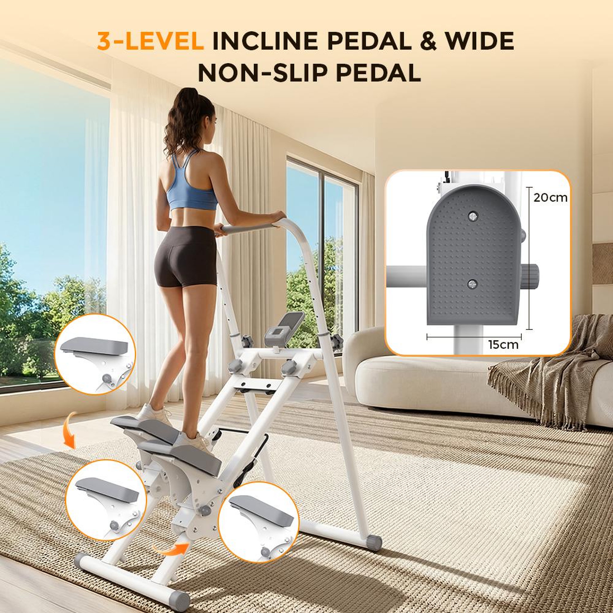 Voir la diapositive 4 : FORMILL Appareil de fitness pliable vertical qk-7906