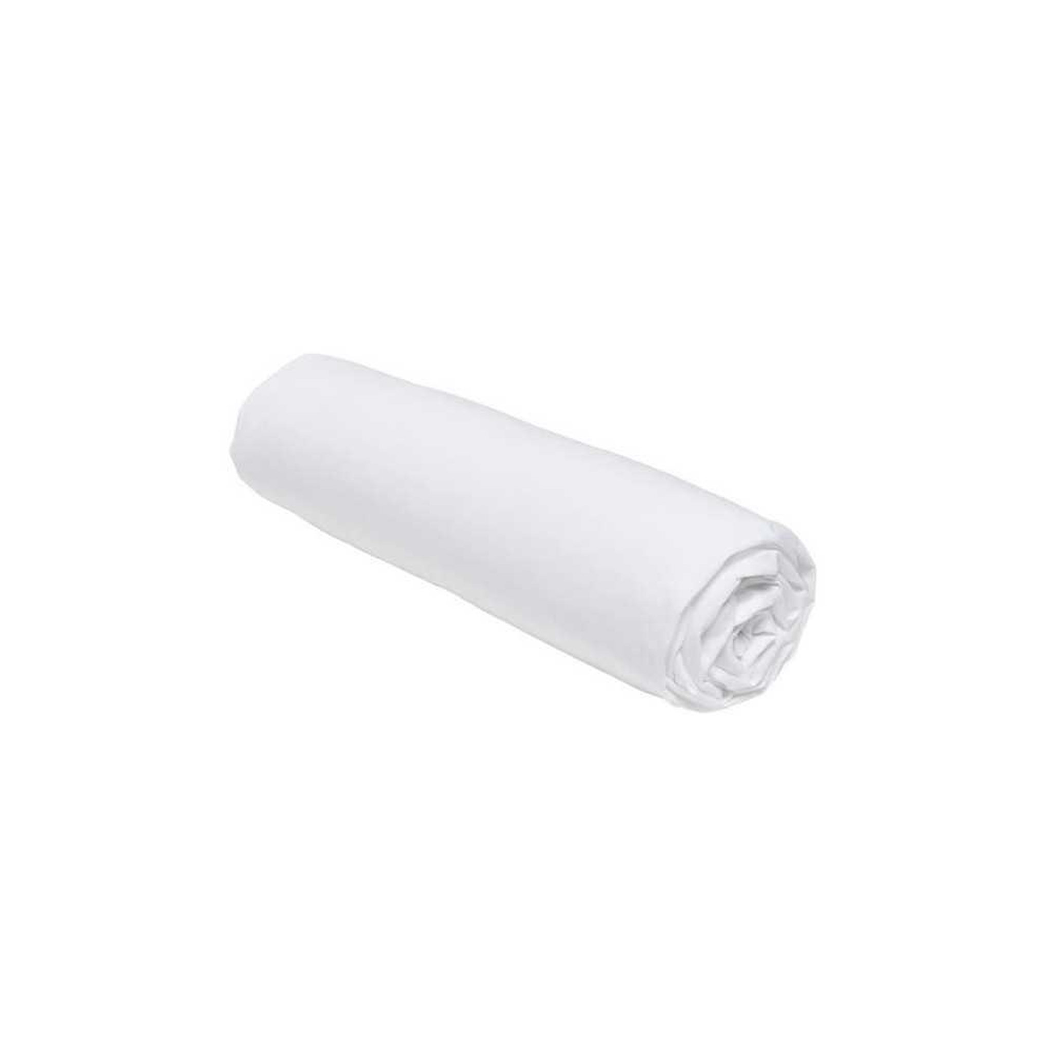 Today Drap housse TODAY Essential - 90 x 190 cm - 1 personne - 100% Coton uni - Craie