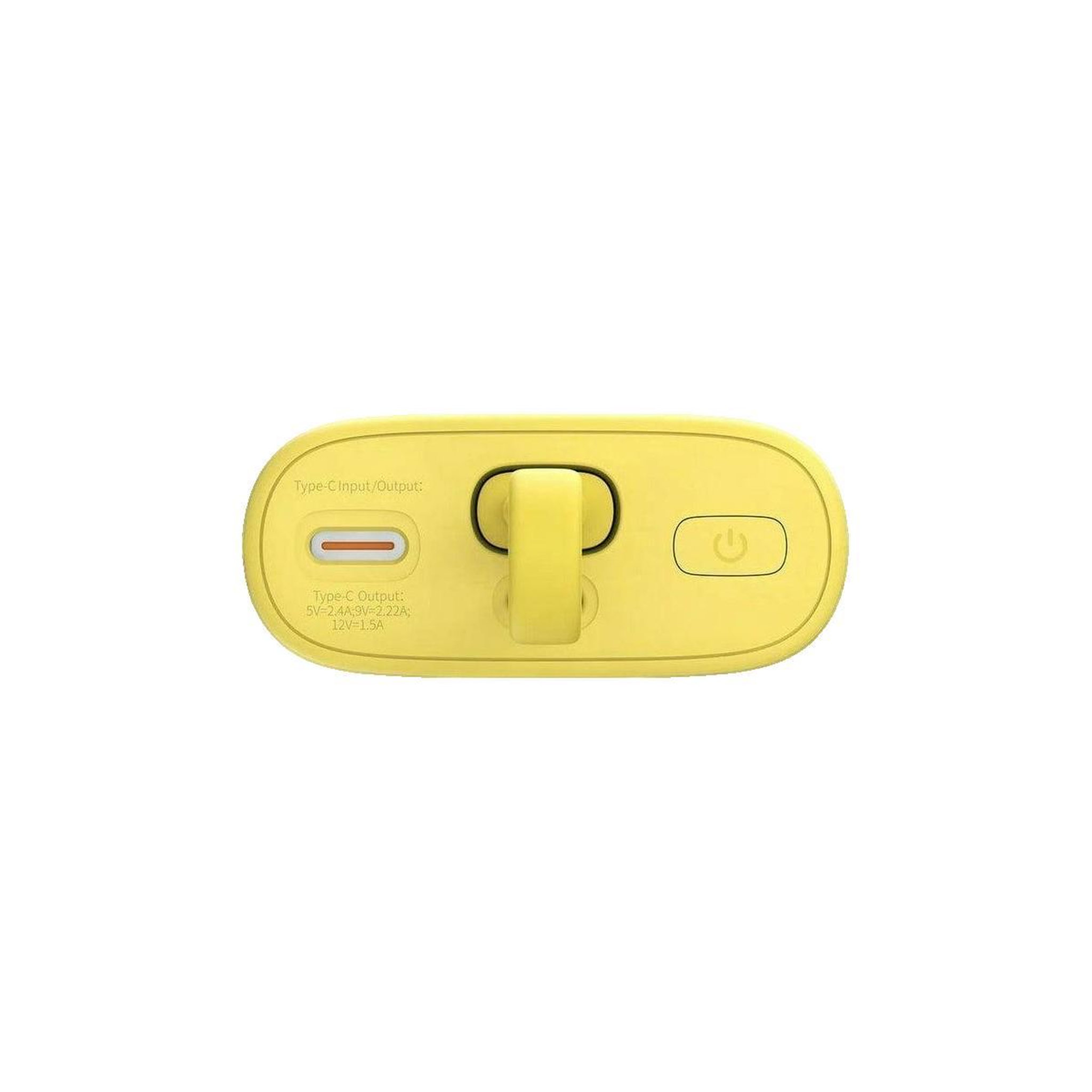 Voir la diapositive 3 : BASEUS Powerbank Baseus Popsicle 5200mAh Jaune