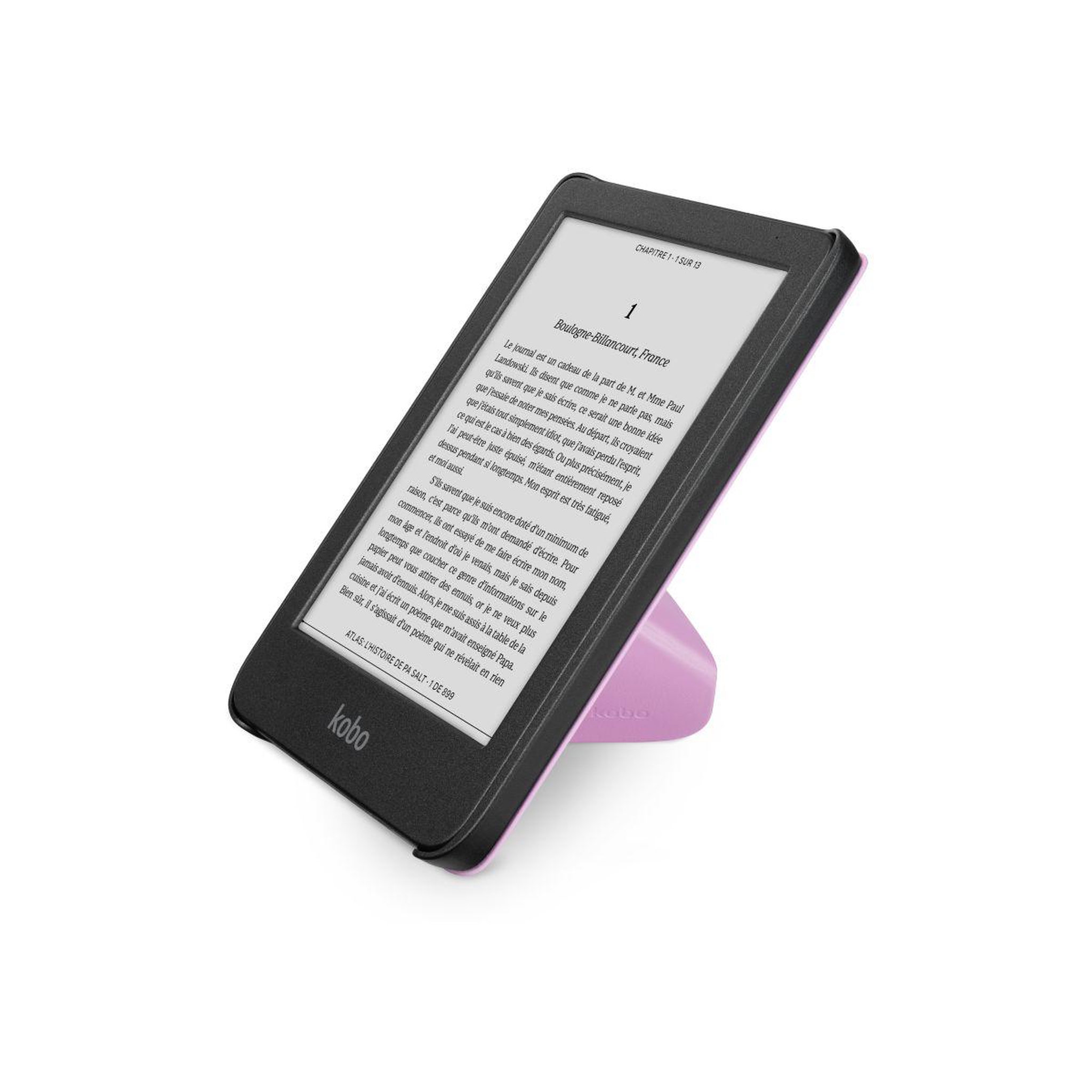 Voir la diapositive 4 : kobo Pochette clara colour/bw sleepcover rose