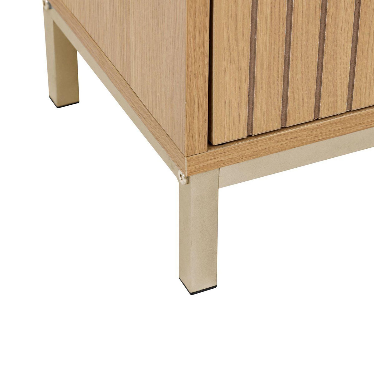 FIVE Colonne 1 porte et 3 niches en bois TASSO - Beige