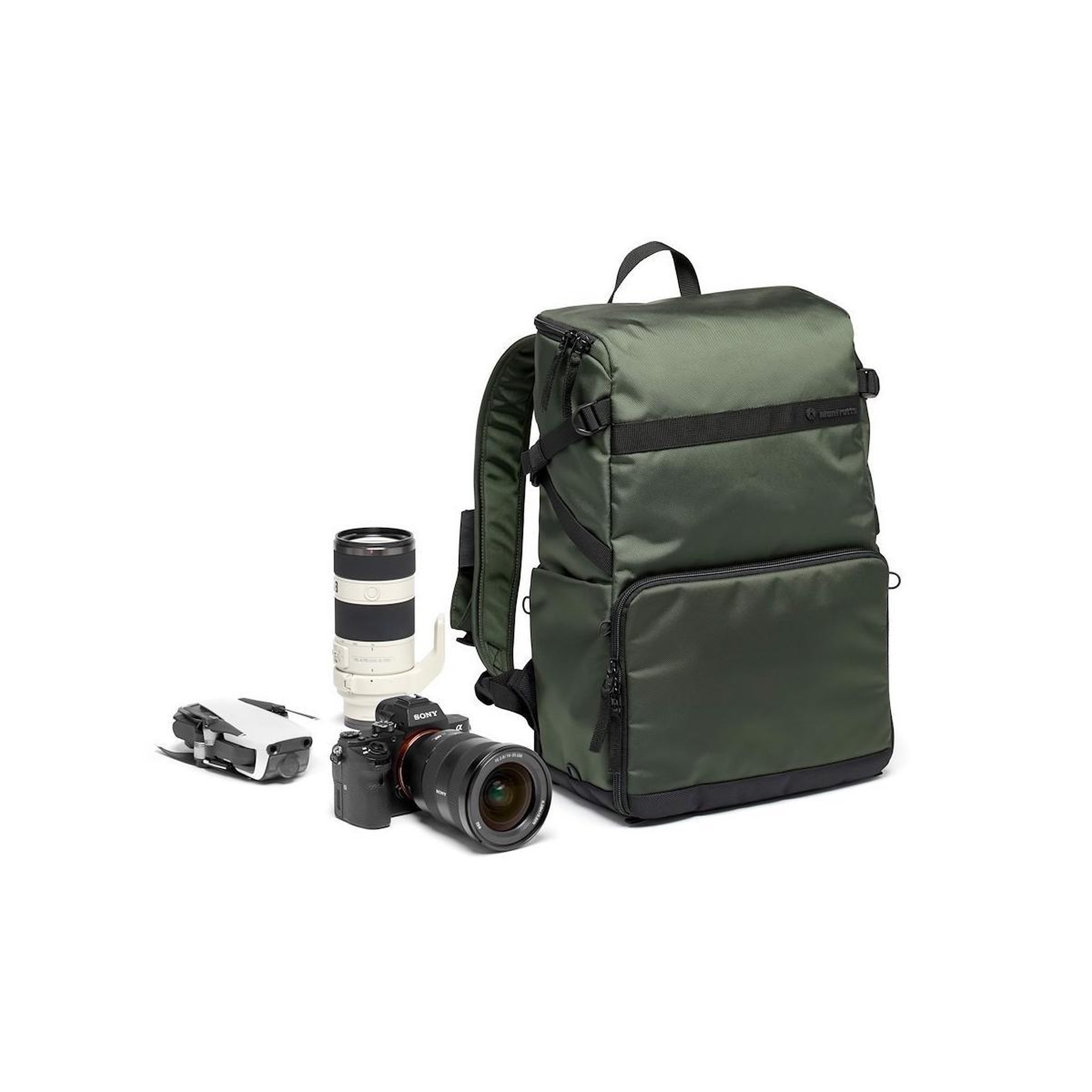 Voir la diapositive 2 : MANFROTTO Manfrotto mb ms2-bp étui et housse d'appareils photo sac à dos olive