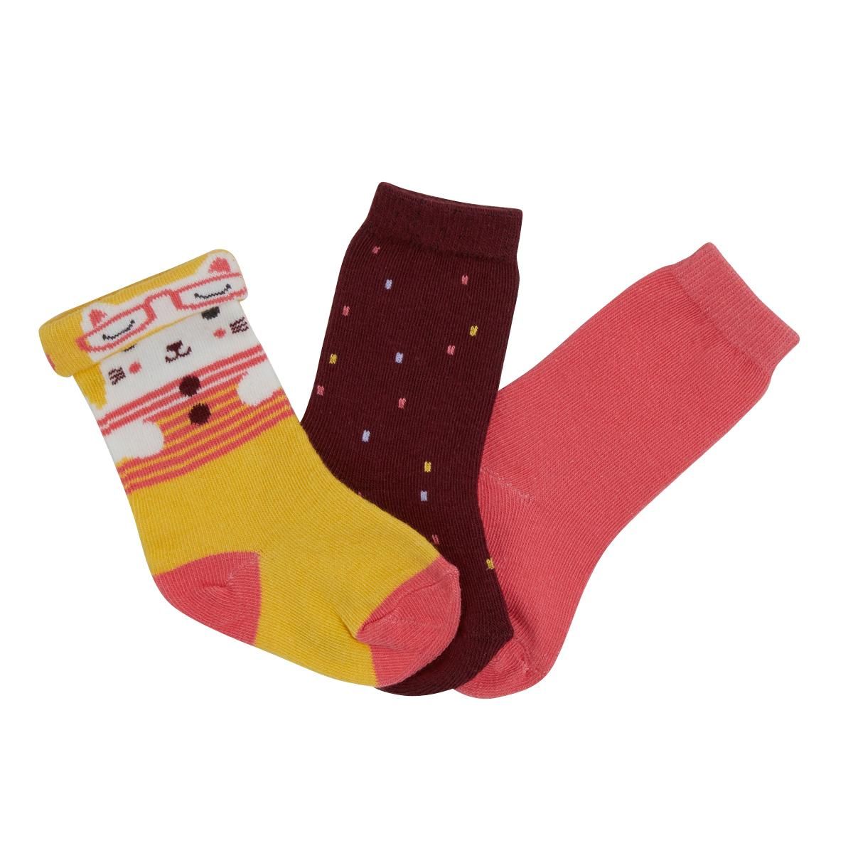 IN EXTENSO Chaussettes hautes bébé fille