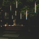 VIDAXL Guirlandes lumineuses 8 pcs 30 cm 192 LED colore