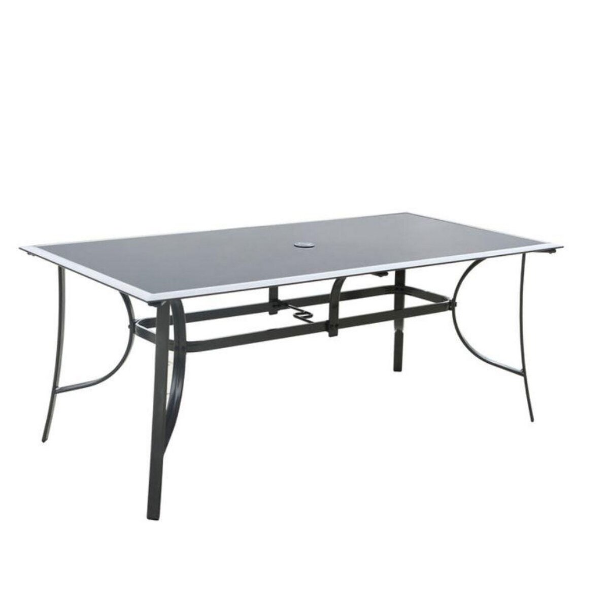 CONCEPT USINE Table de jardin aluminium 10 places RIMINI
