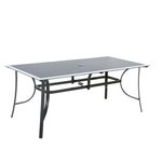CONCEPT USINE Table de jardin aluminium 10 places RIMINI