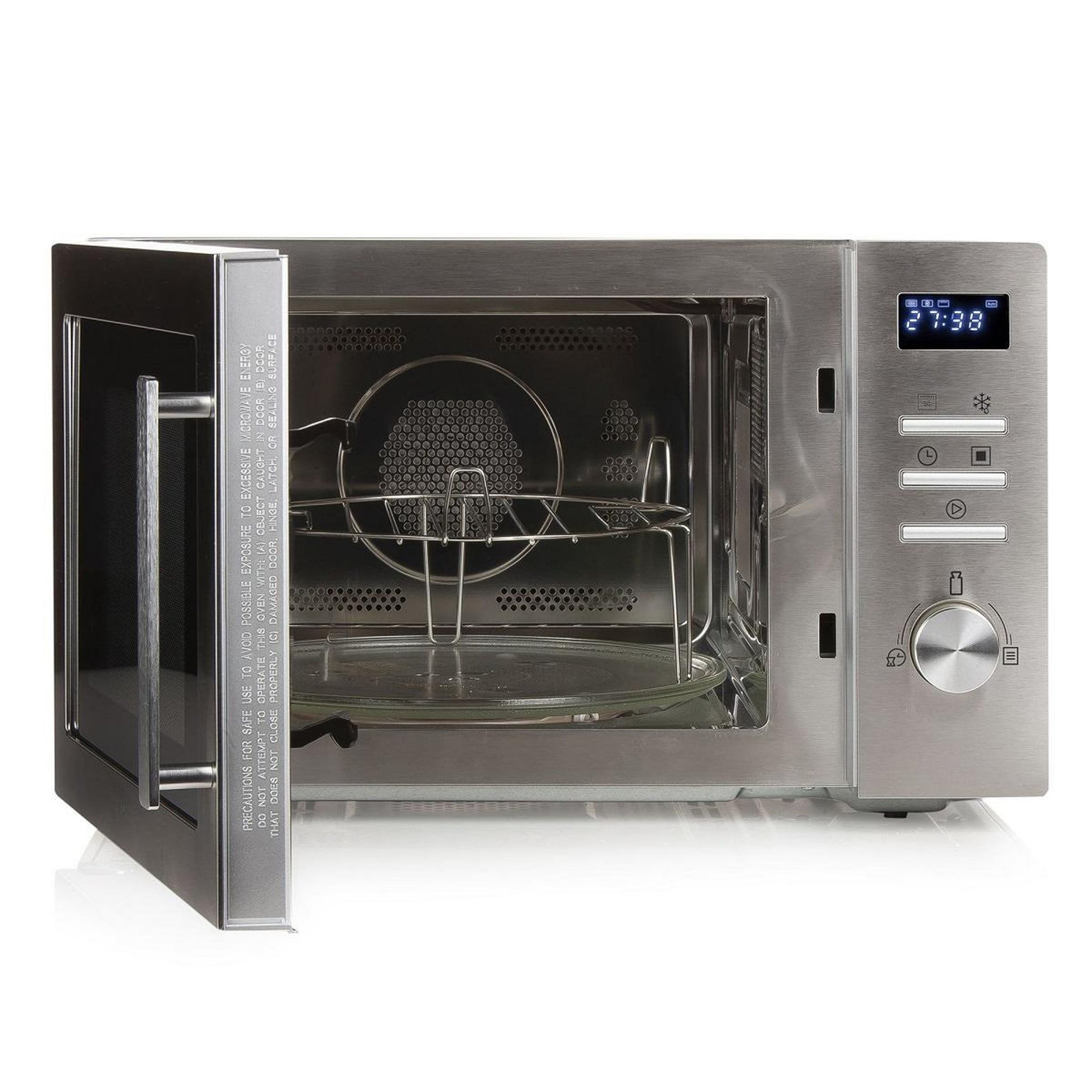 Domo Micro-ondes combiné 34l 2500w gris - DO2334CG