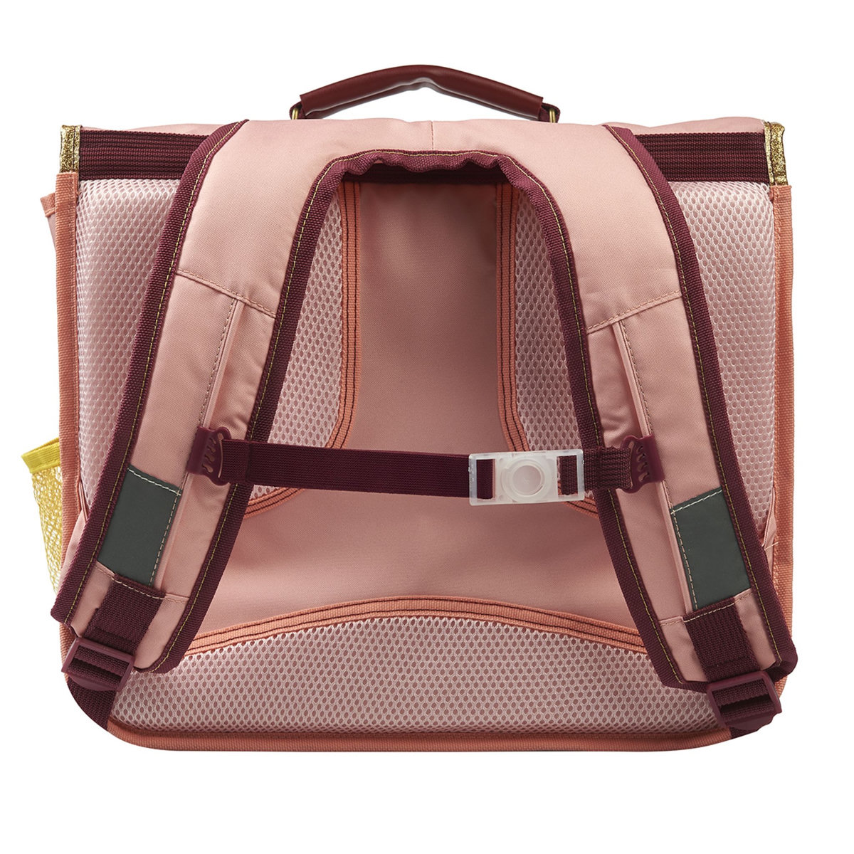 AUCHAN Cartable 38 cm CP/CE1/CE2 rose BALLERINA avec leds