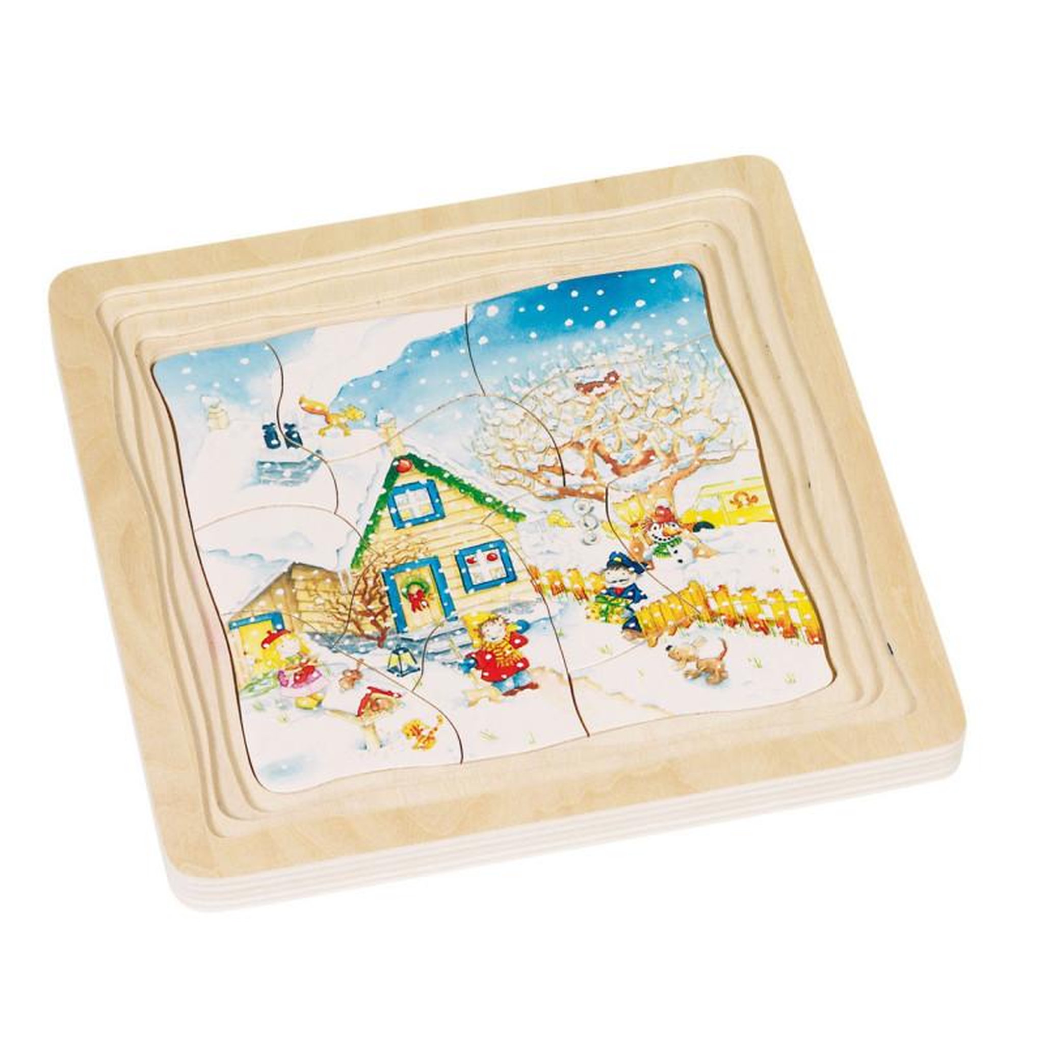Voir la diapositive 2 : Goki GOKI Puzzle des Saisons