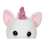 Voir la diapositive 3 : Gipsy Peluche Gipsy Licorne blanche 40 cm