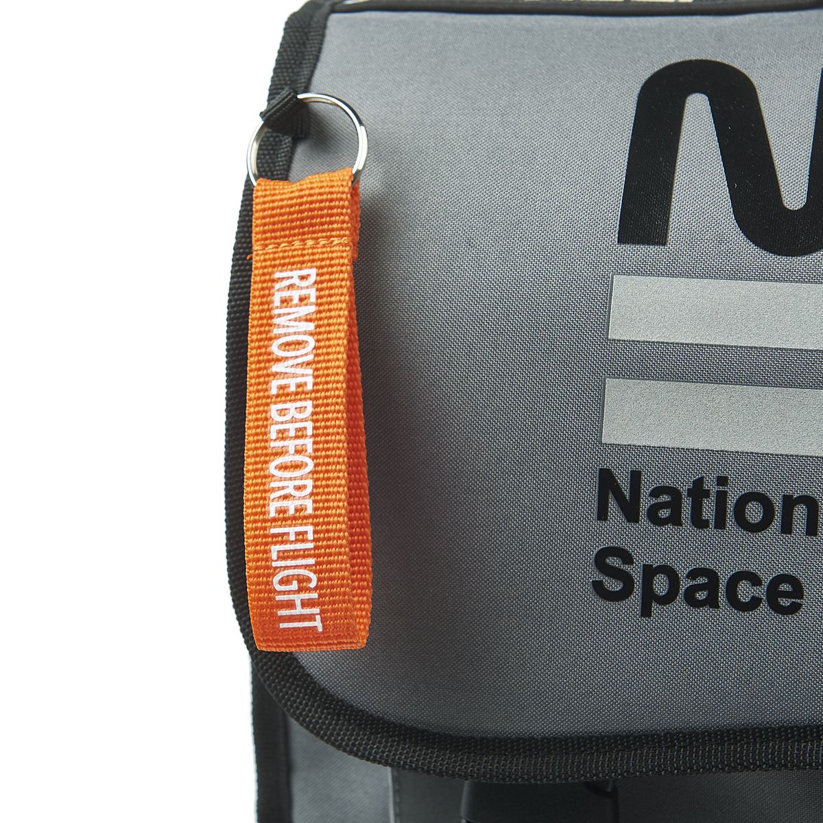 NASA Cartable 38 cm CP/CE1/CE2 gris NASA