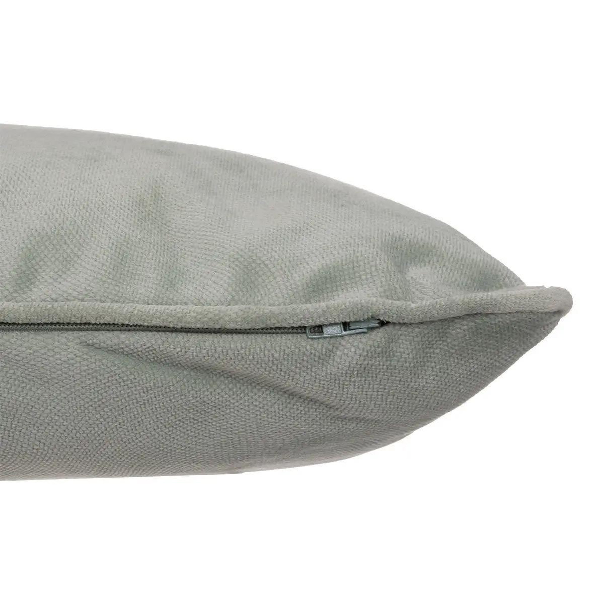 Voir la diapositive 2 : ATMOSPHERA Coussin déhoussable  lilou  50x30cm vert céladon