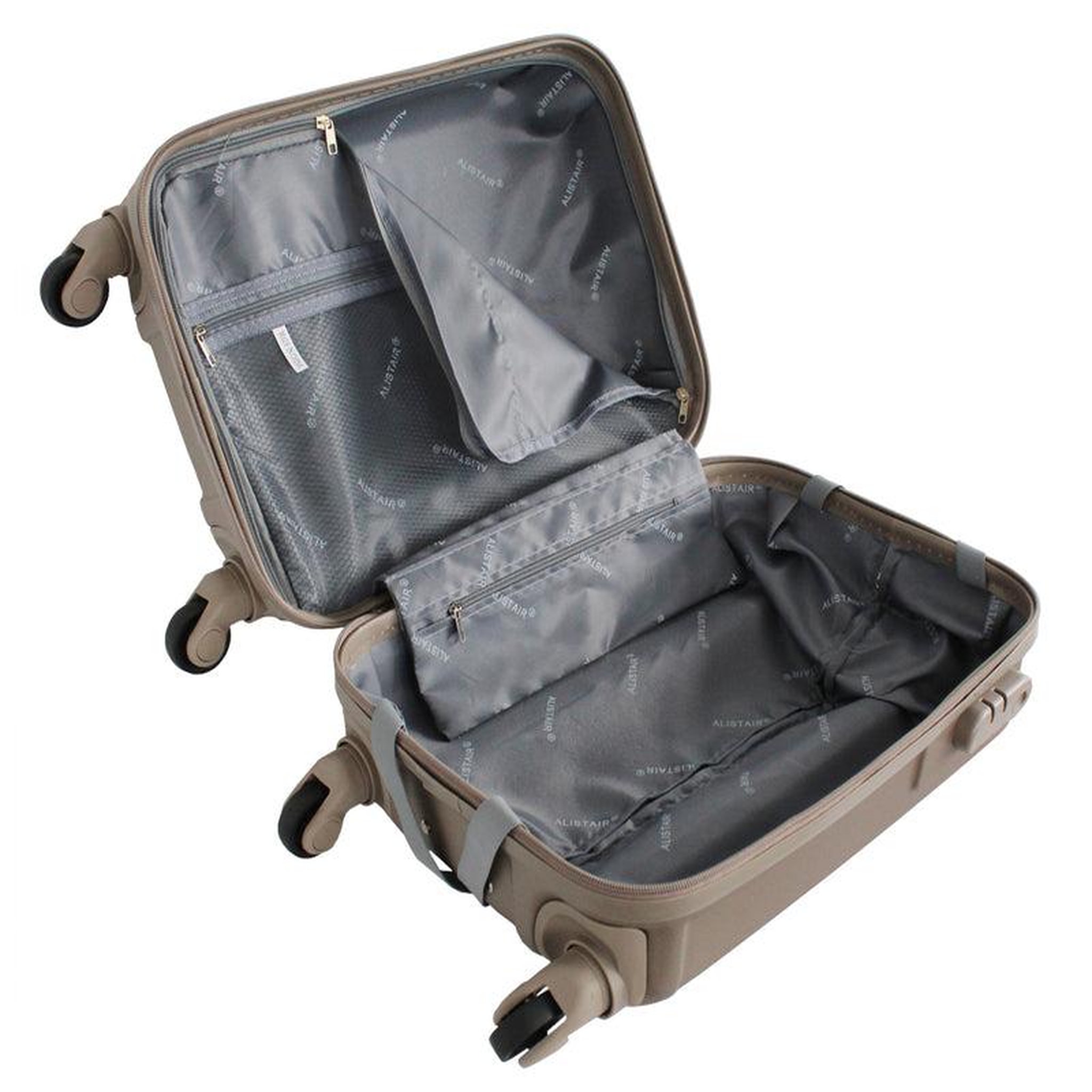 Voir la diapositive 4 : Alistair Valise taille cabine XS 50 cm Alistair - Collection Iron - 4 roues - ABS ultra résistant