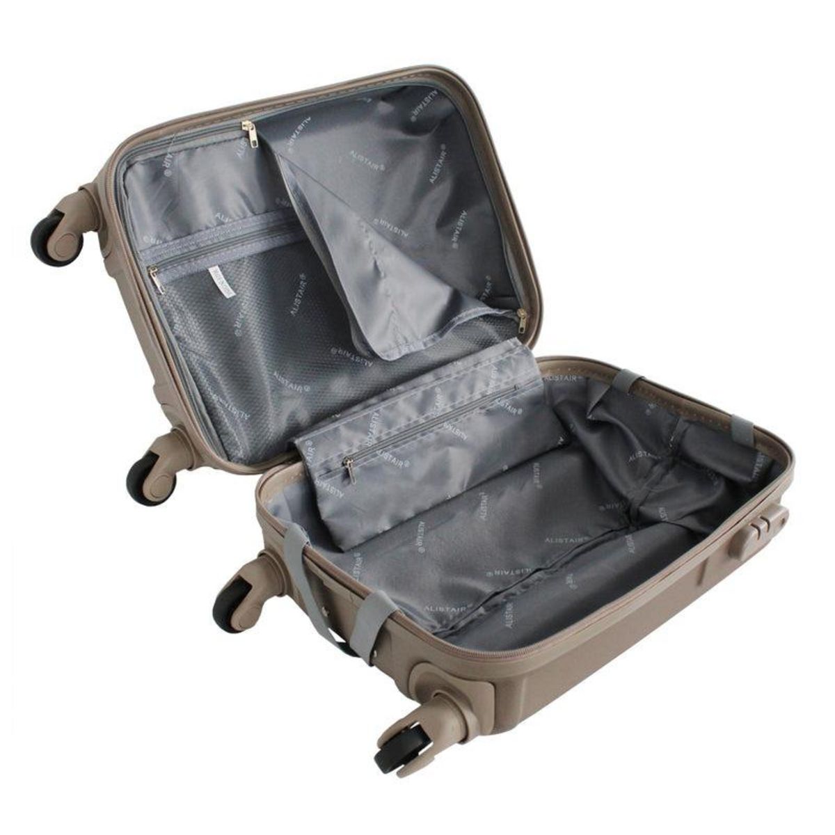 Alistair Valise taille cabine XS 50 cm Alistair - Collection Iron - 4 roues - ABS ultra résistant