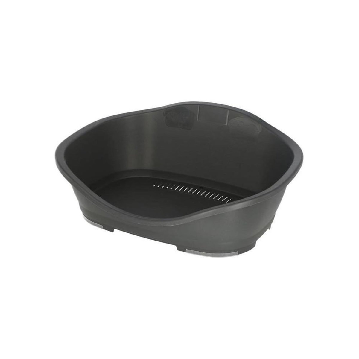 KERBL Corbeille en plastique - KERBL - Sleepers - 68,5 x 49 x 27,5 cm - Gris