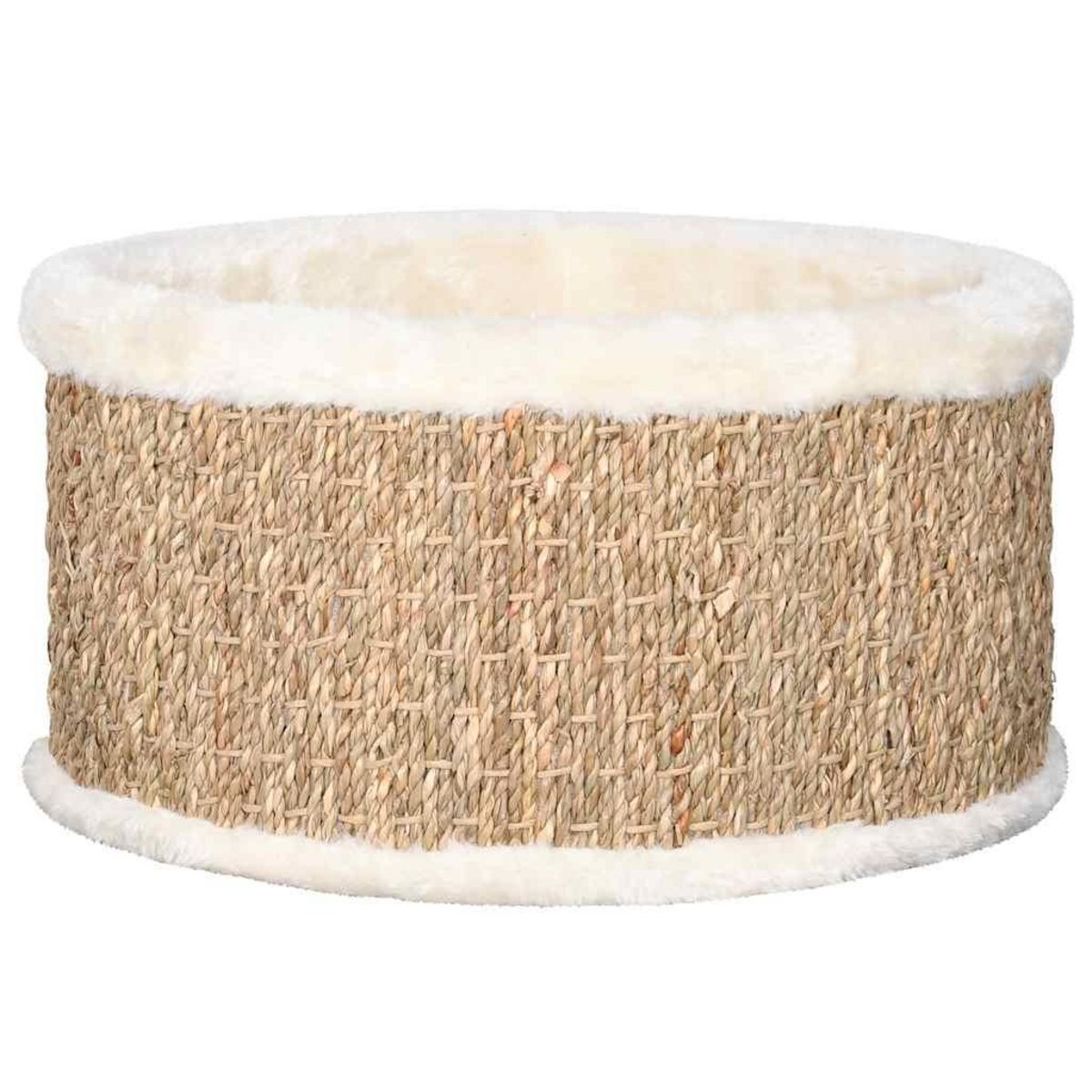 VIDAXL Panier pour chat rond 36 cm Herbiers marins