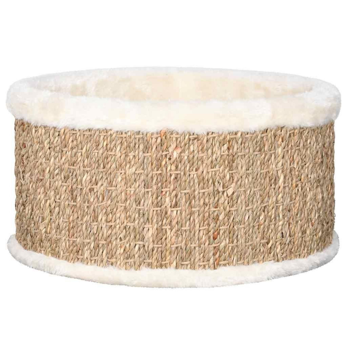 VIDAXL Panier pour chat rond 36 cm Herbiers marins