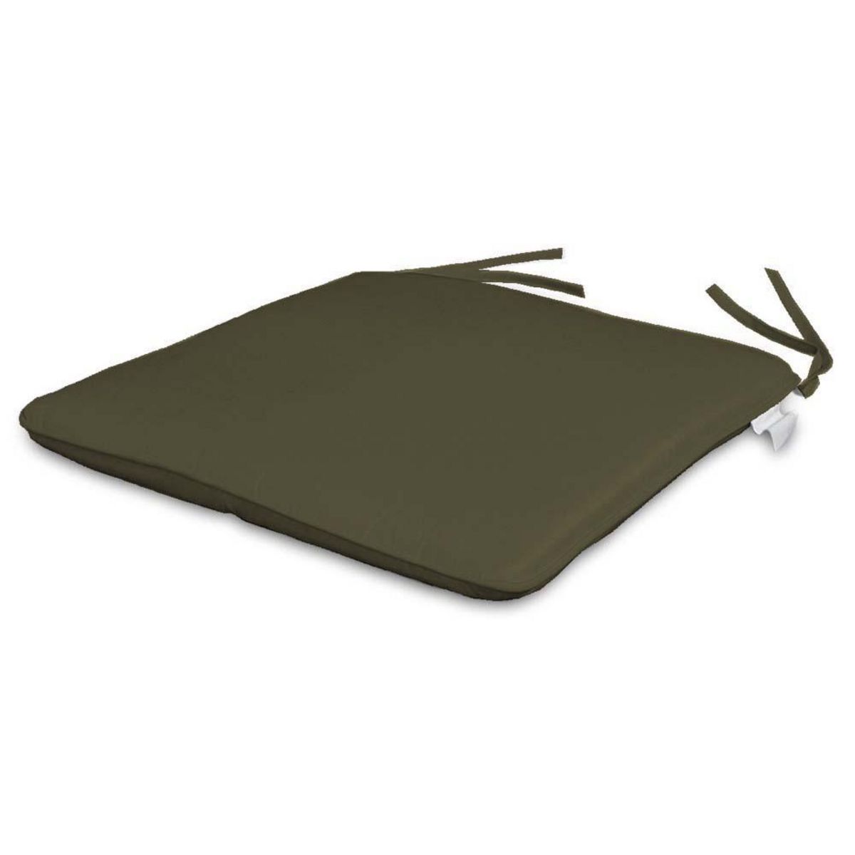 Habitat et Jardin Lot de 2 assises 28 x 28 cm coloris Vert