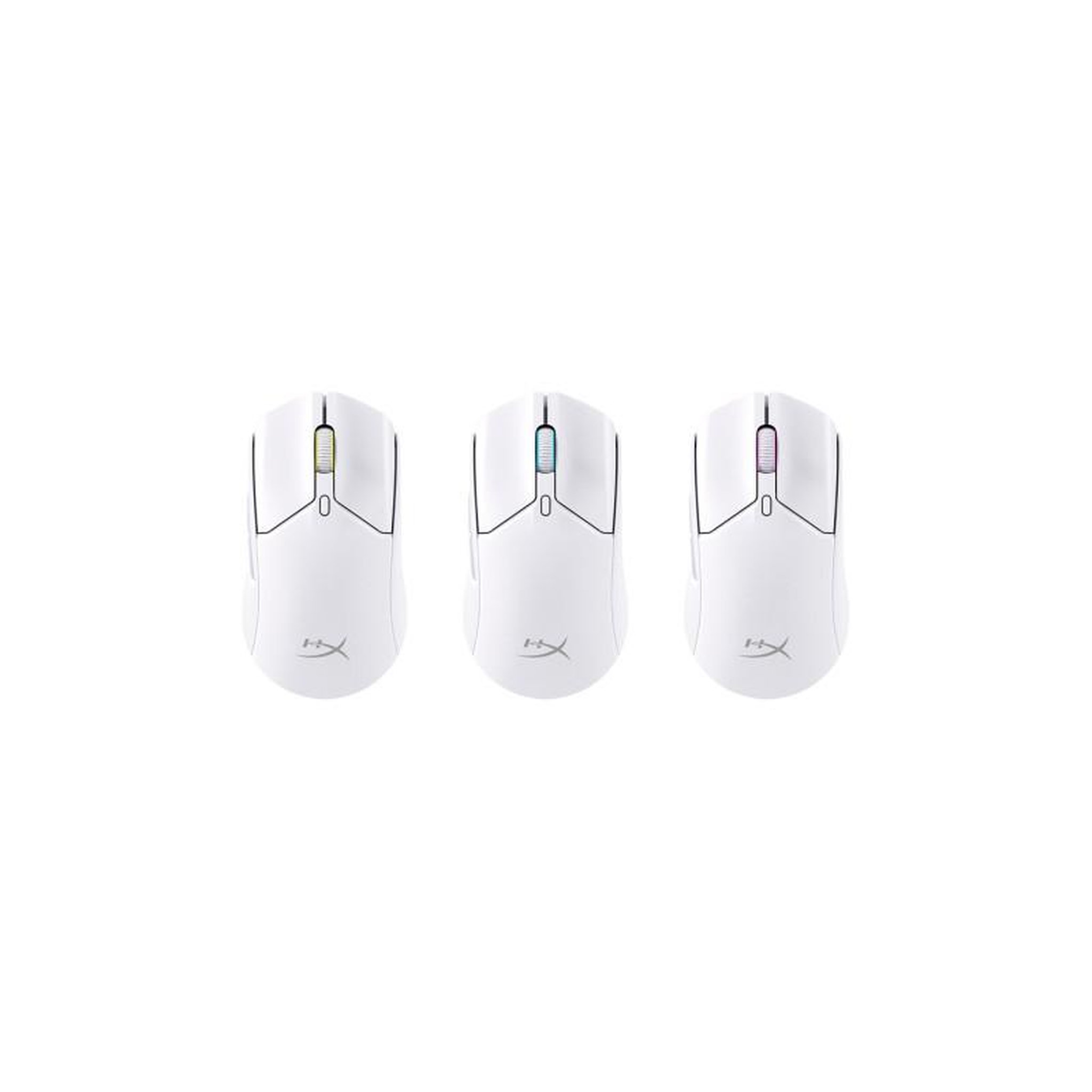 Voir la diapositive 6 : HyperX Souris Gamer Filaire Pulsefire Haste Blanche 2 Wireless