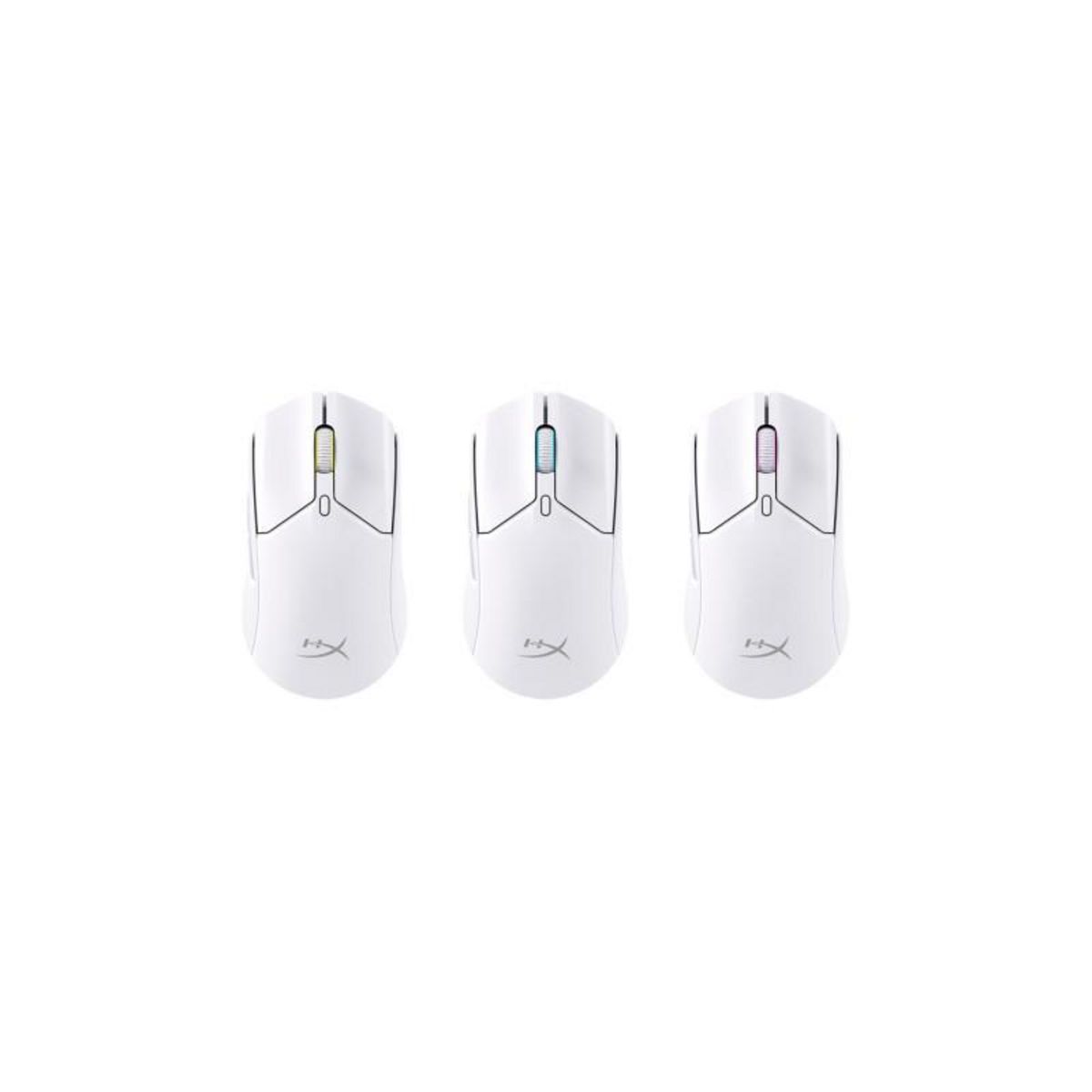 HyperX Souris Gamer Filaire Pulsefire Haste Blanche 2 Wireless