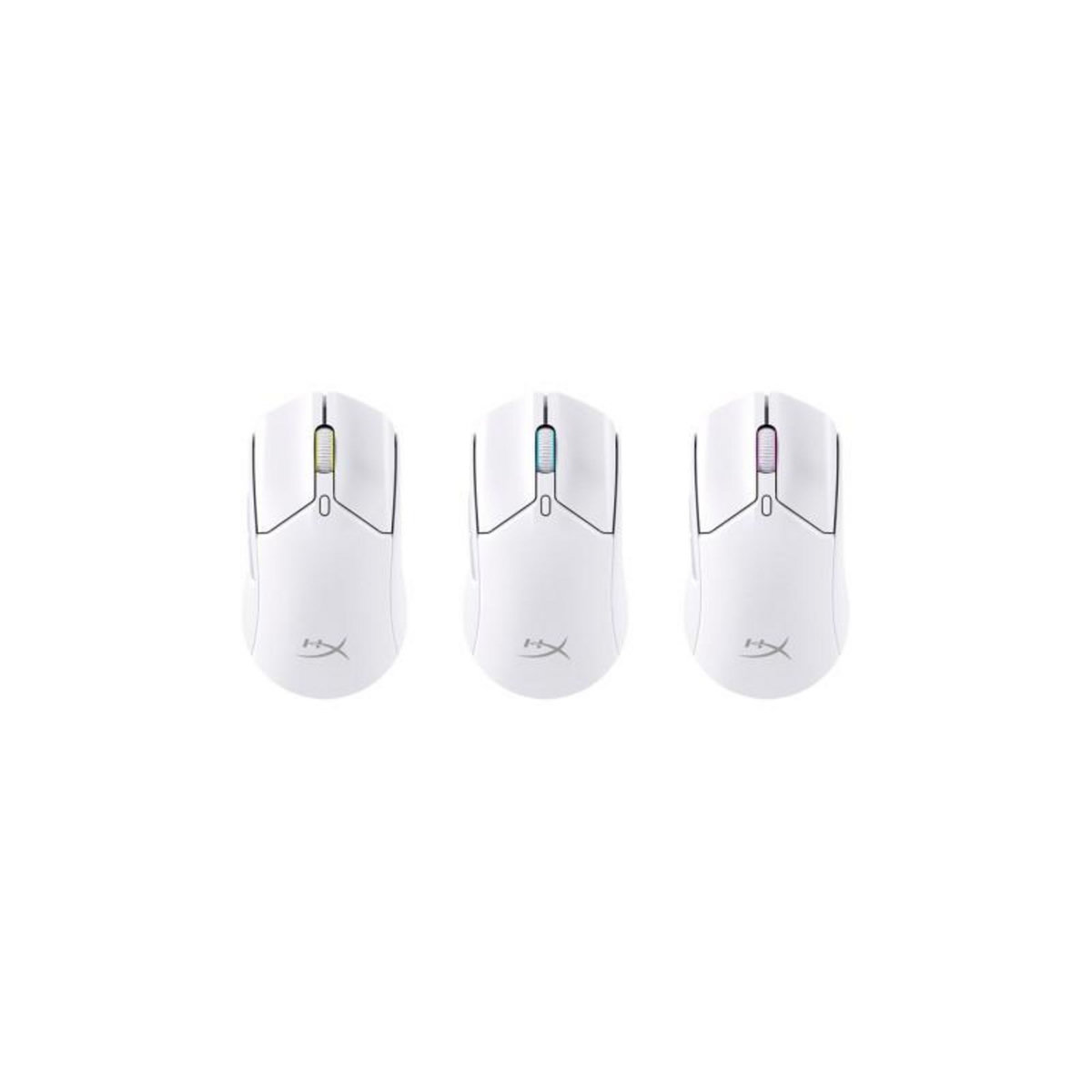 HyperX Souris Gamer Filaire Pulsefire Haste Blanche 2 Wireless