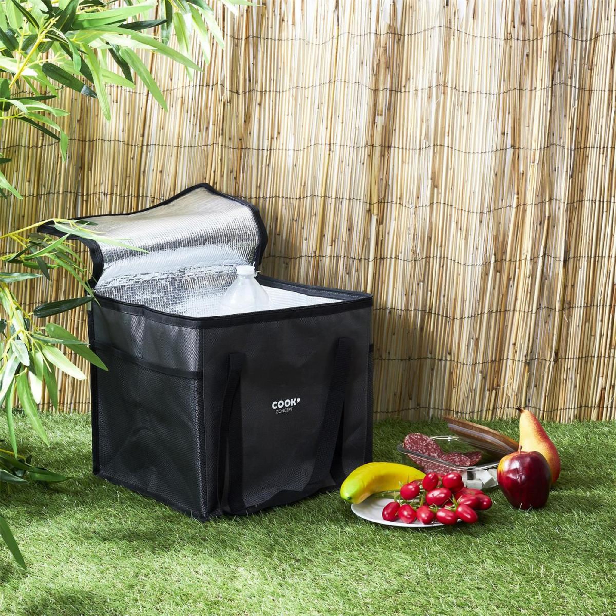 Voir la diapositive 5 : COOK CONCEPT Sac Fraîcheur XL  Conservation  30cm Gris