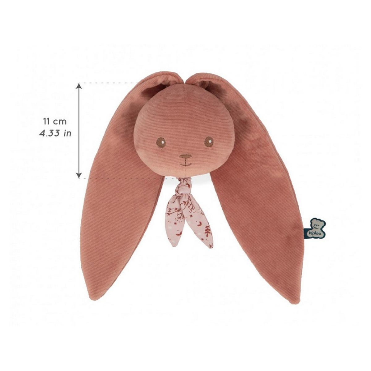 Kaloo Peluche Lapin musical terracotta