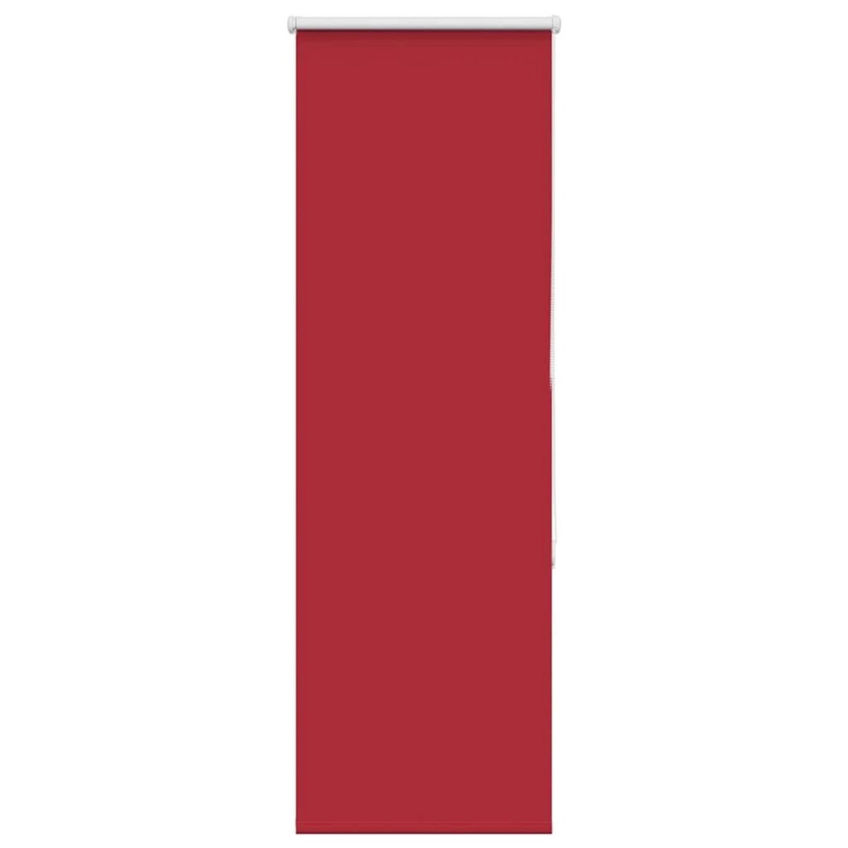 VIDAXL Store enrouleur occultant rouge largeur du tissu 55,7 cm