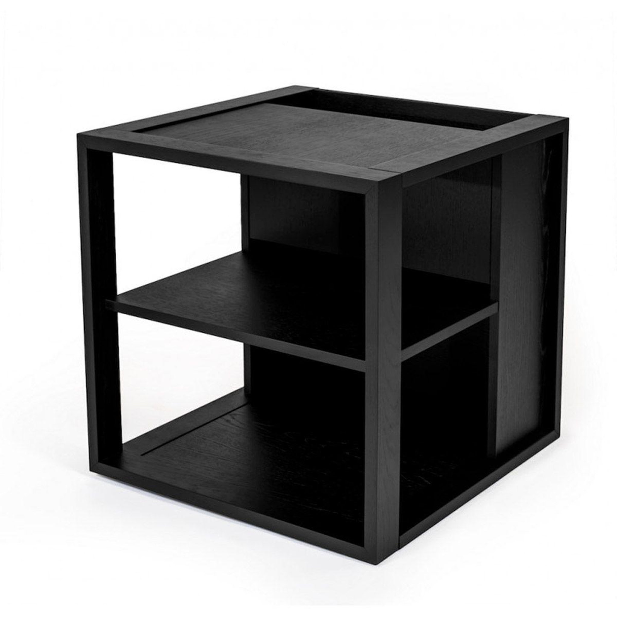 Paris Prix Table d'appoint design  cuben  50cm noir