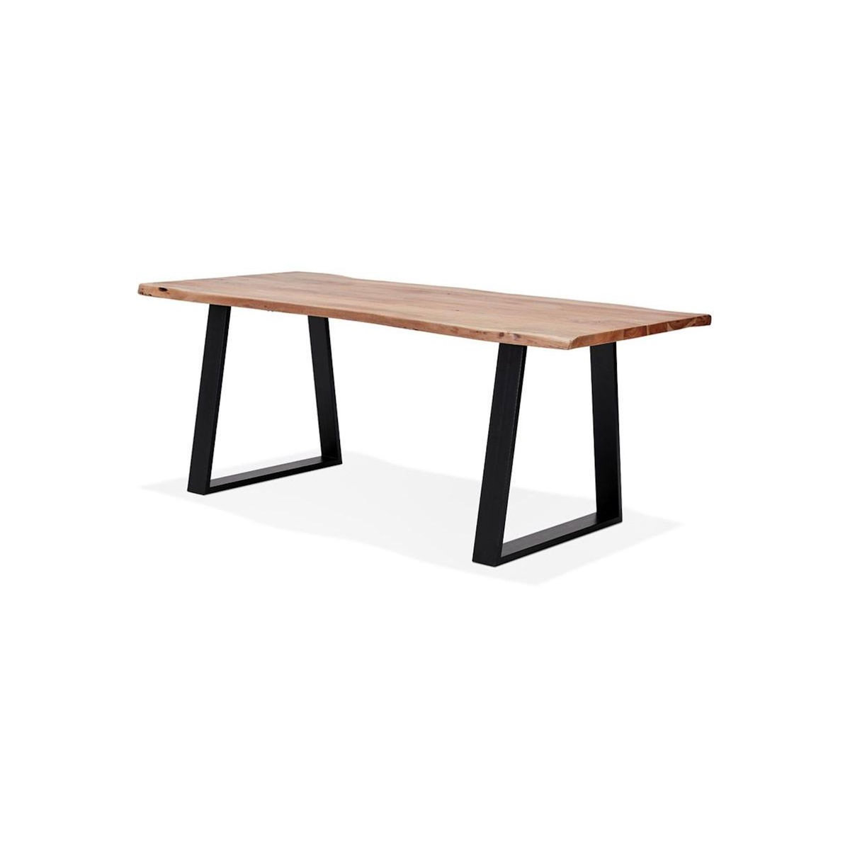 Paris Prix Table de Repas  Azimato  200cm Naturel & Noir