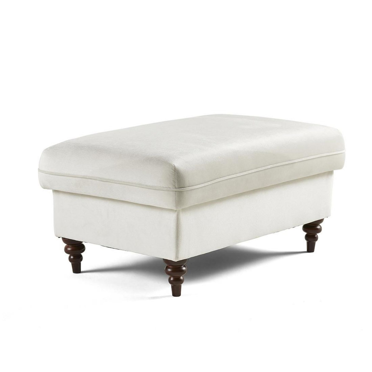 BEST MOBILIER Flamingo - pouf en velours